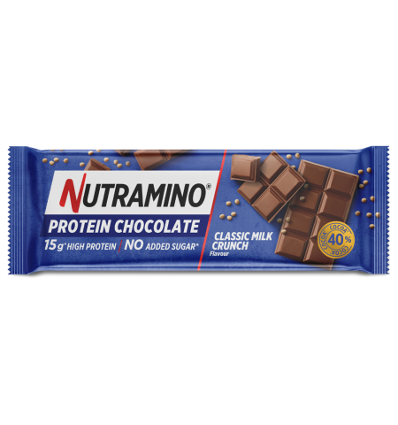 Nutramino Protein Chocolate Bar - 16x50g / Classic Milk Chocolate - Party Mix