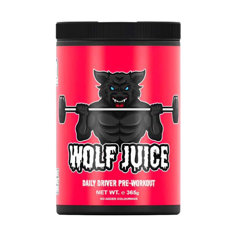 Wolf Supplements Wolf Juice V2 - 365g / Good Old Strawbz - Pre-Workout Powder