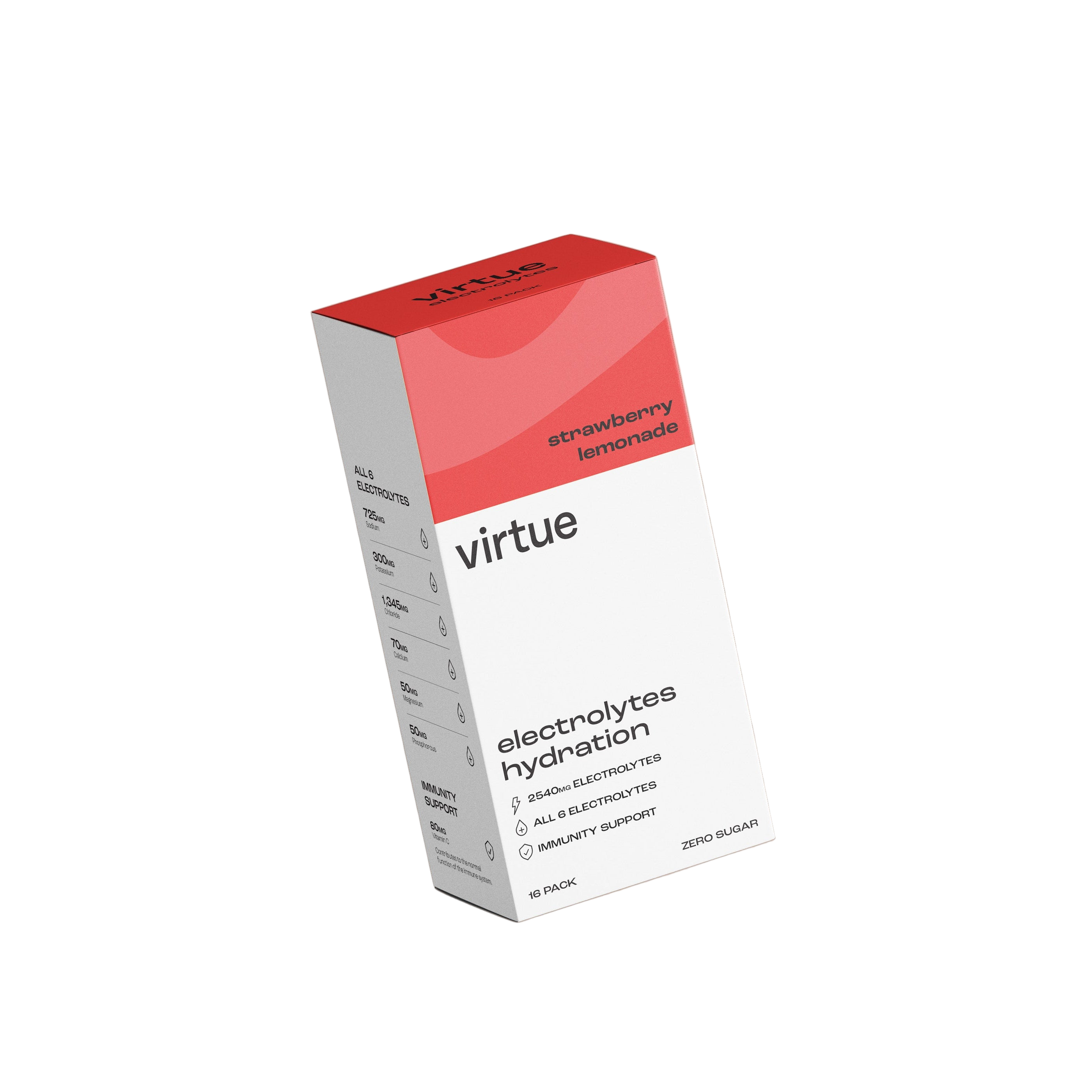 Virtue Clean Energy Electrolytes Hydration 12x5g