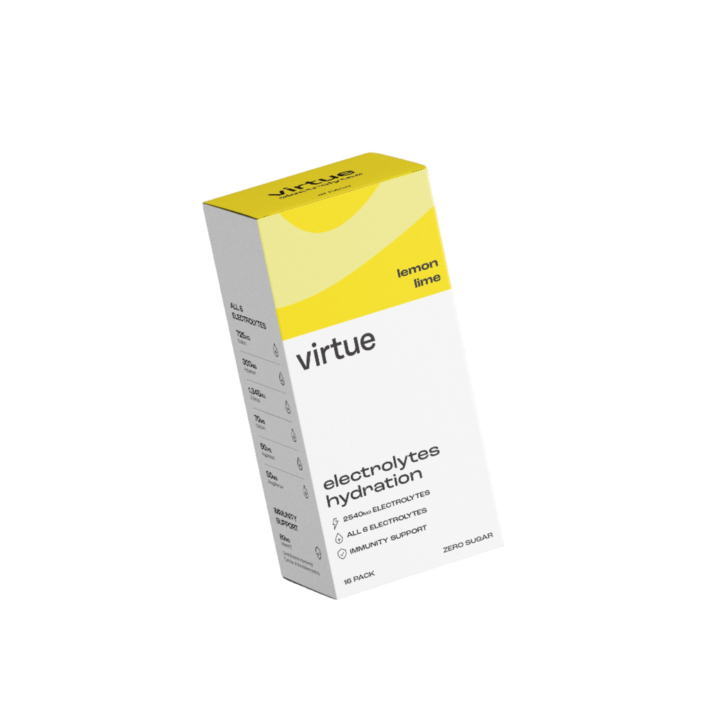 Virtue Clean Energy Electrolytes Hydration 12x5g - MyGymSupplements