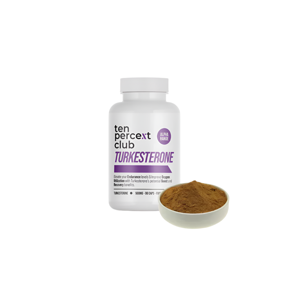 The Ten Percent Club Turkesterone - 90 Caps - Natural Muscle Builders