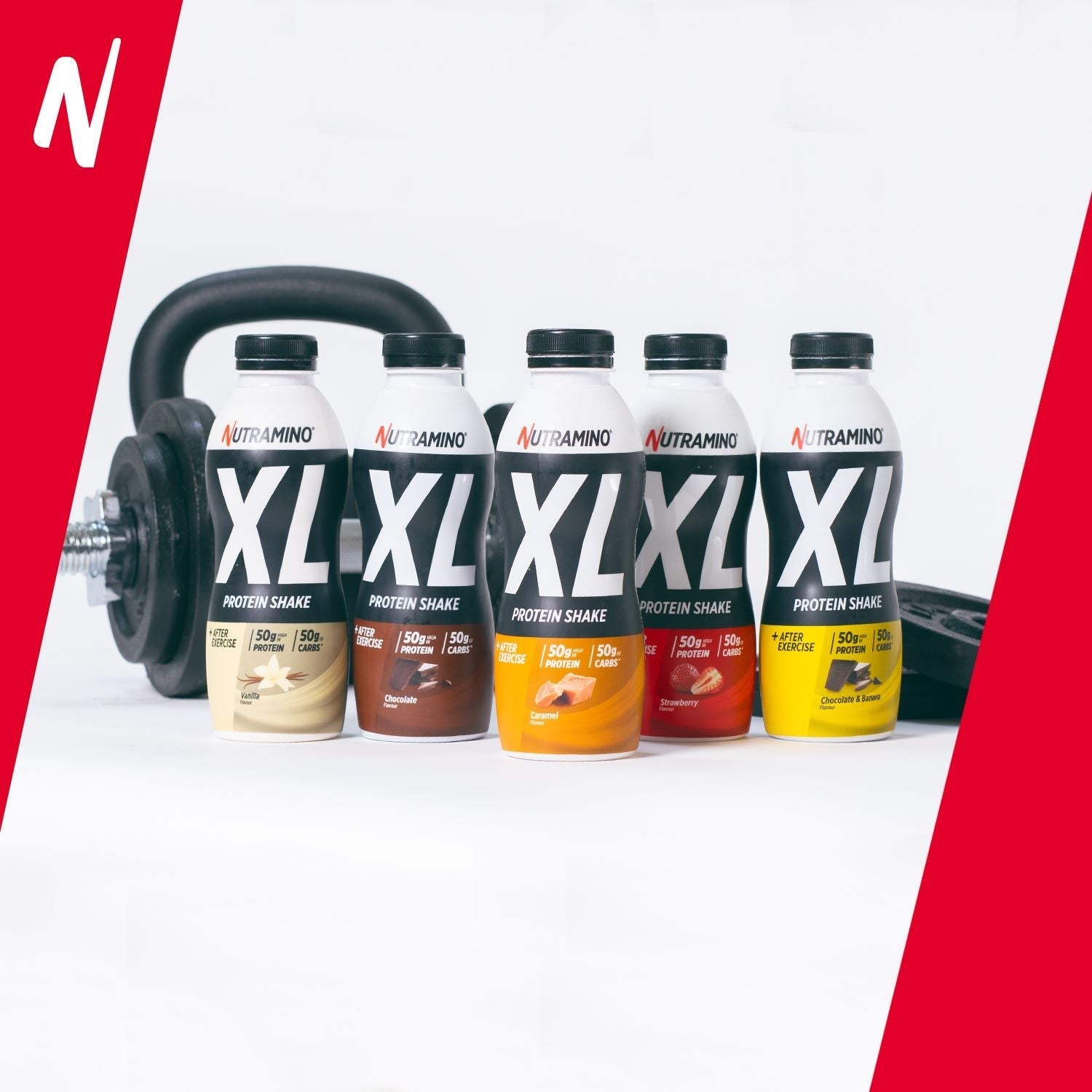 Nutramino Protein XL Shake - Whey Protein Ready-to-Drinks