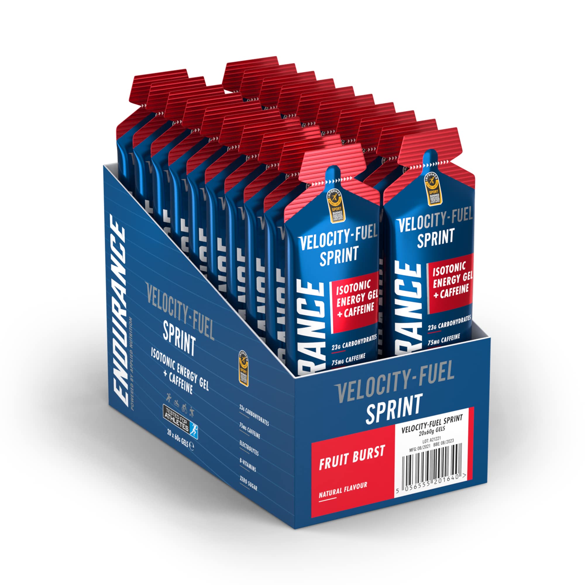 Applied Nutrition Endurance Velocity Sprint Gel - Energy Gels
