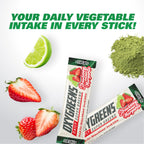 EHP Labs OxyGreens 15 Stick Pack 15x127.5g Strawberry Margarita - Spirulina