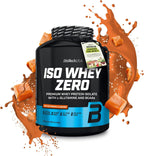 Black Biotech USA Iso Whey Zero Lactose Free protein tub salted caramel flavor 80 servings