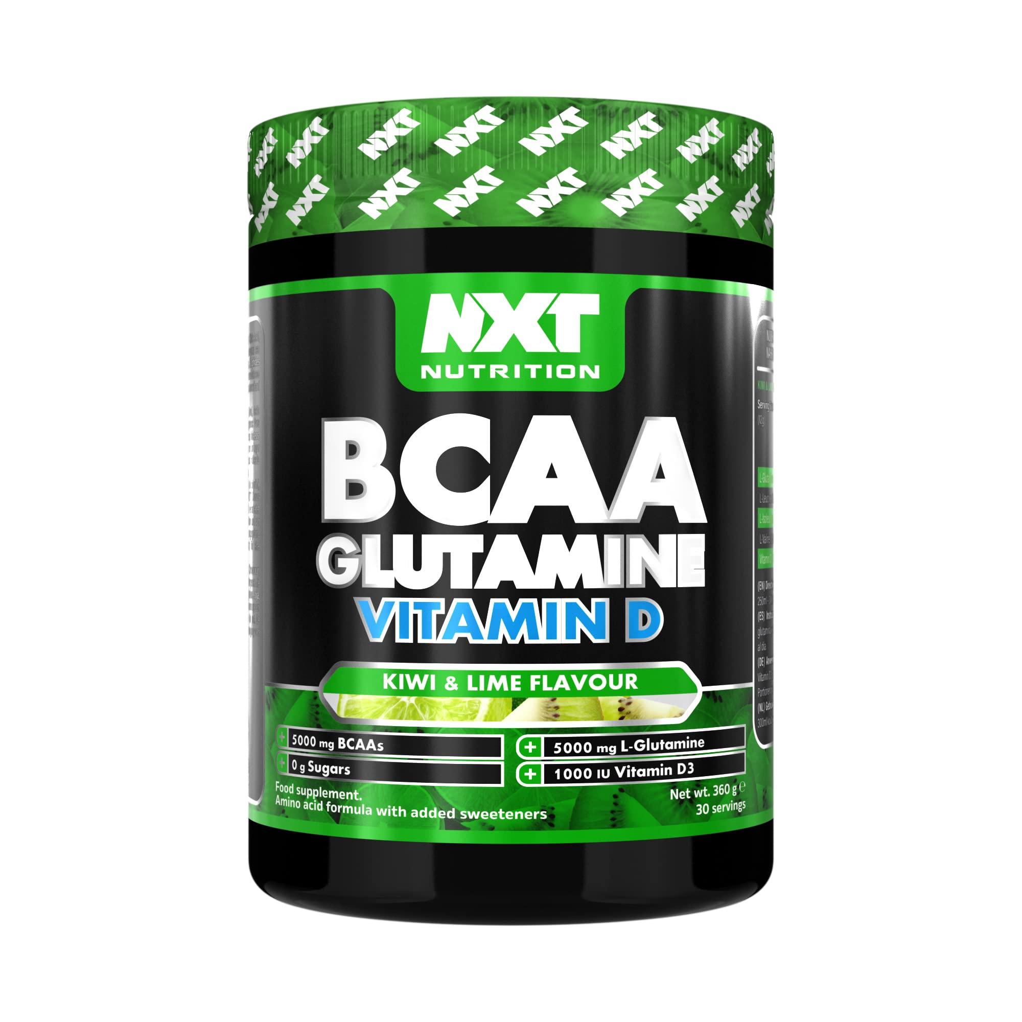 NXT Nutrition BCAA, Glutamine & VIt D 360g