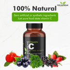 Feel Supreme Vitamin C supplement with acerola cherries and fruit herb extracts