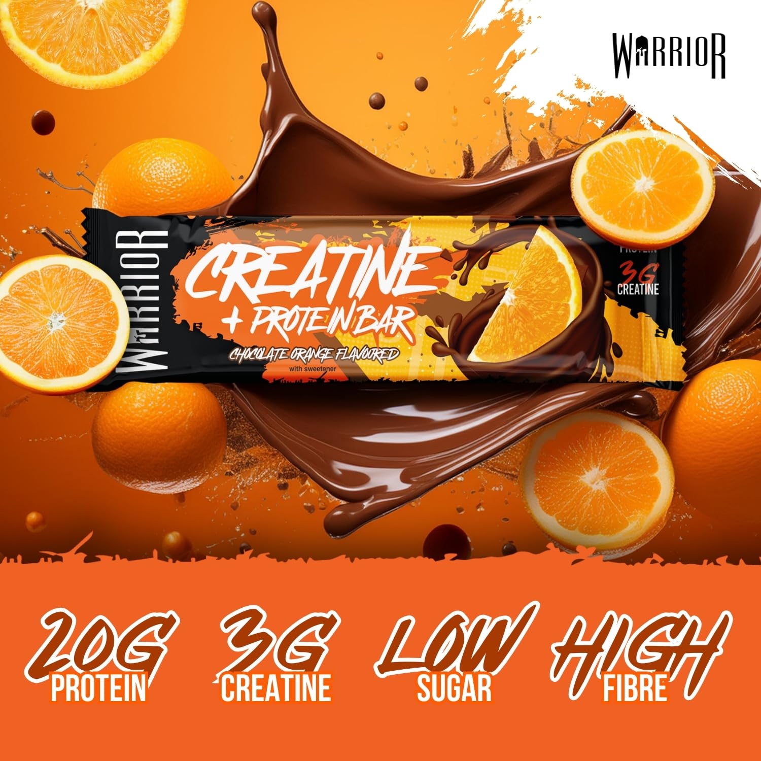 Warrior Creatine Bars - Protein Bars
