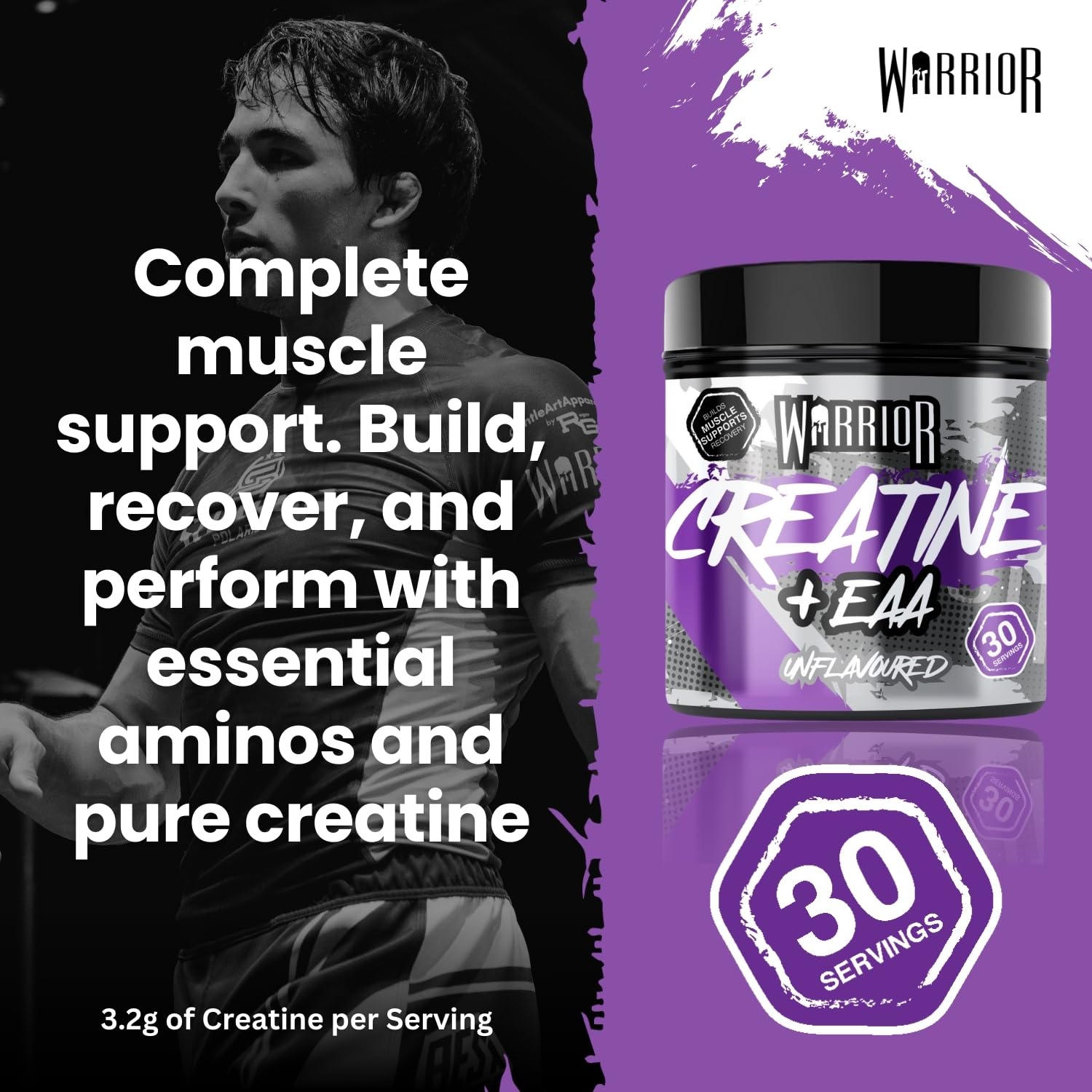 Warrior Creatine Plus EAA - Creatine Powder