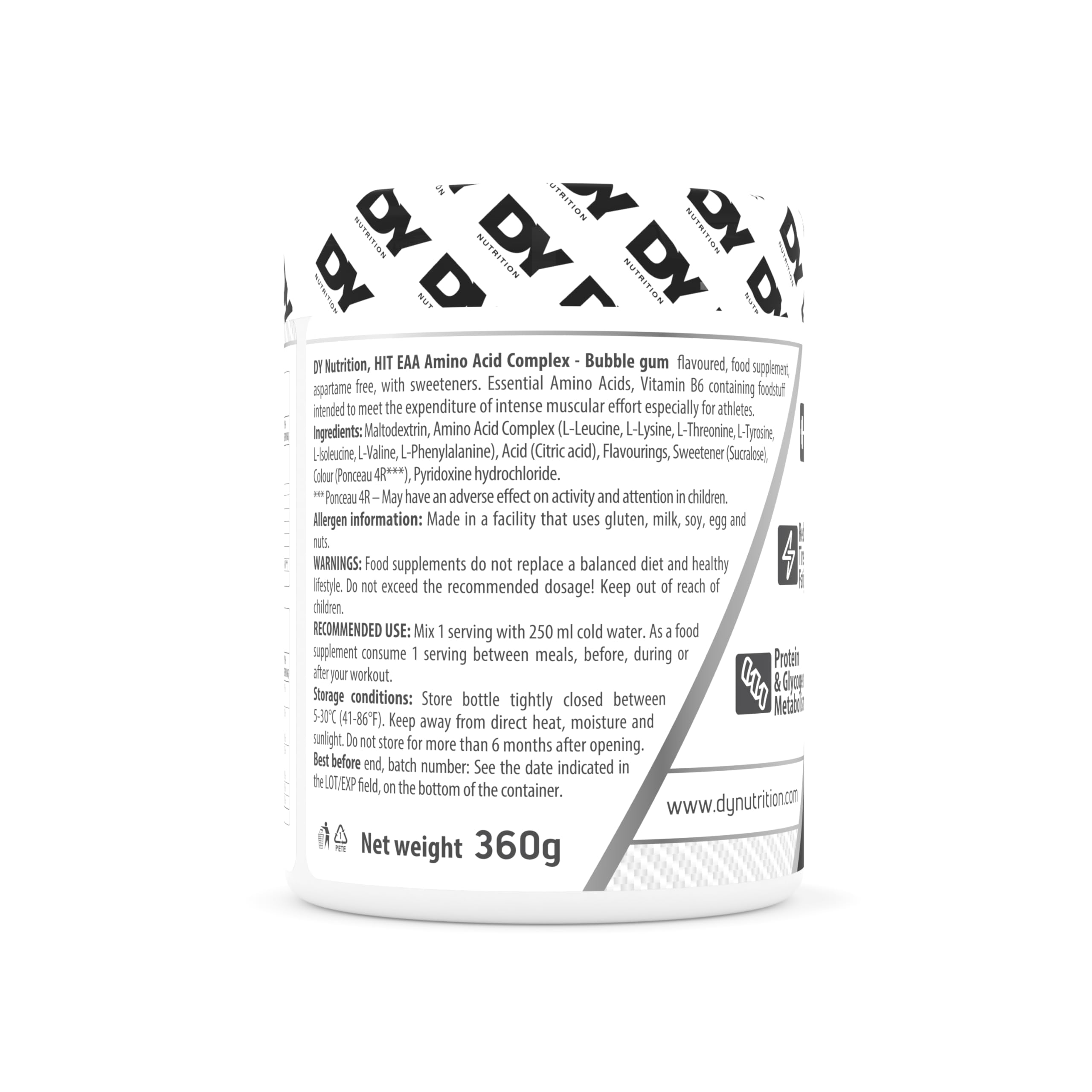 DY Nutrition Hit EAA Amino Acid Complex