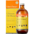Bottle and box of Udo’s Choice Ultimate Oil Blend organic with essential fatty acids