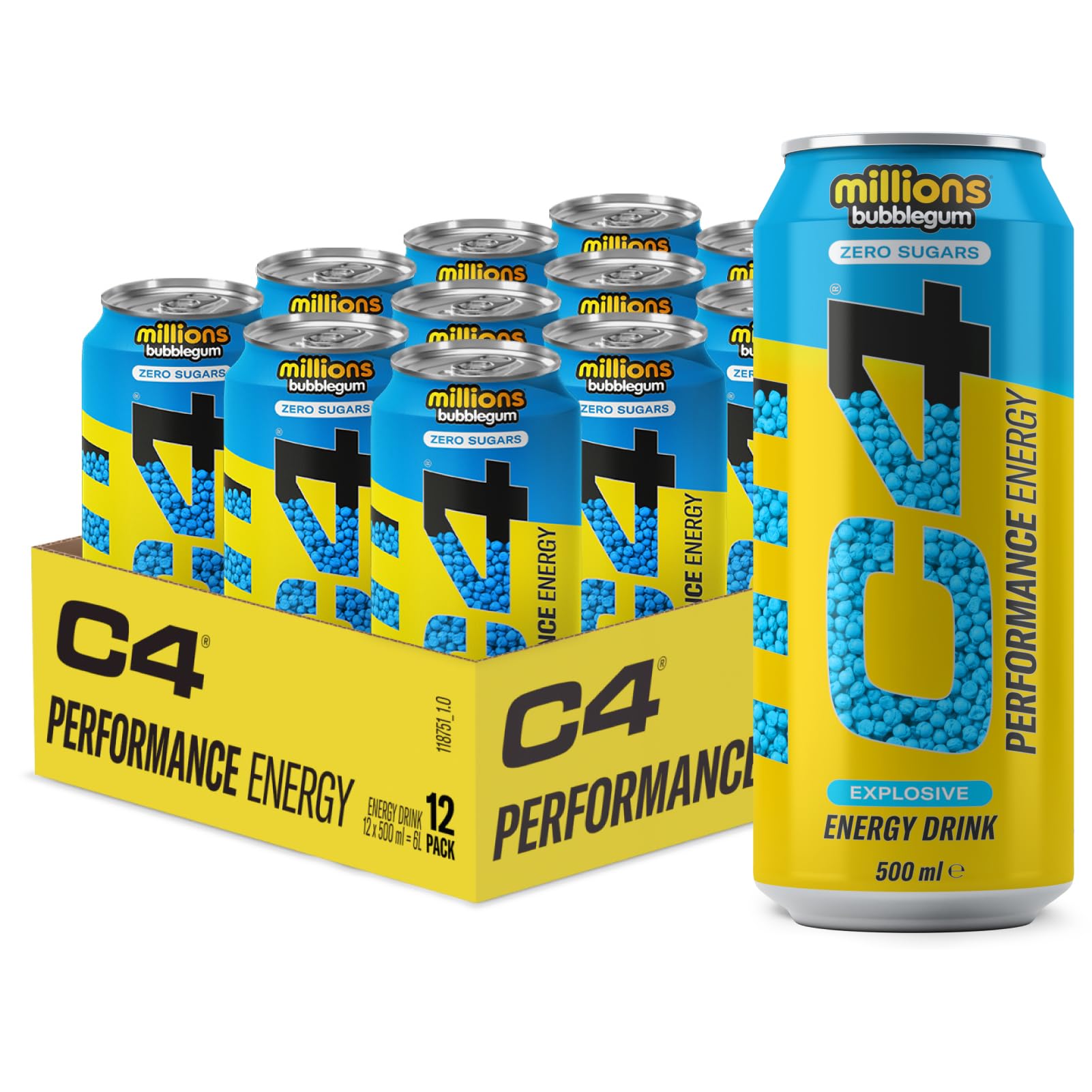Cellucor C4 Performance Energy Carbonated RTD - Energy Ready-to-Drinks