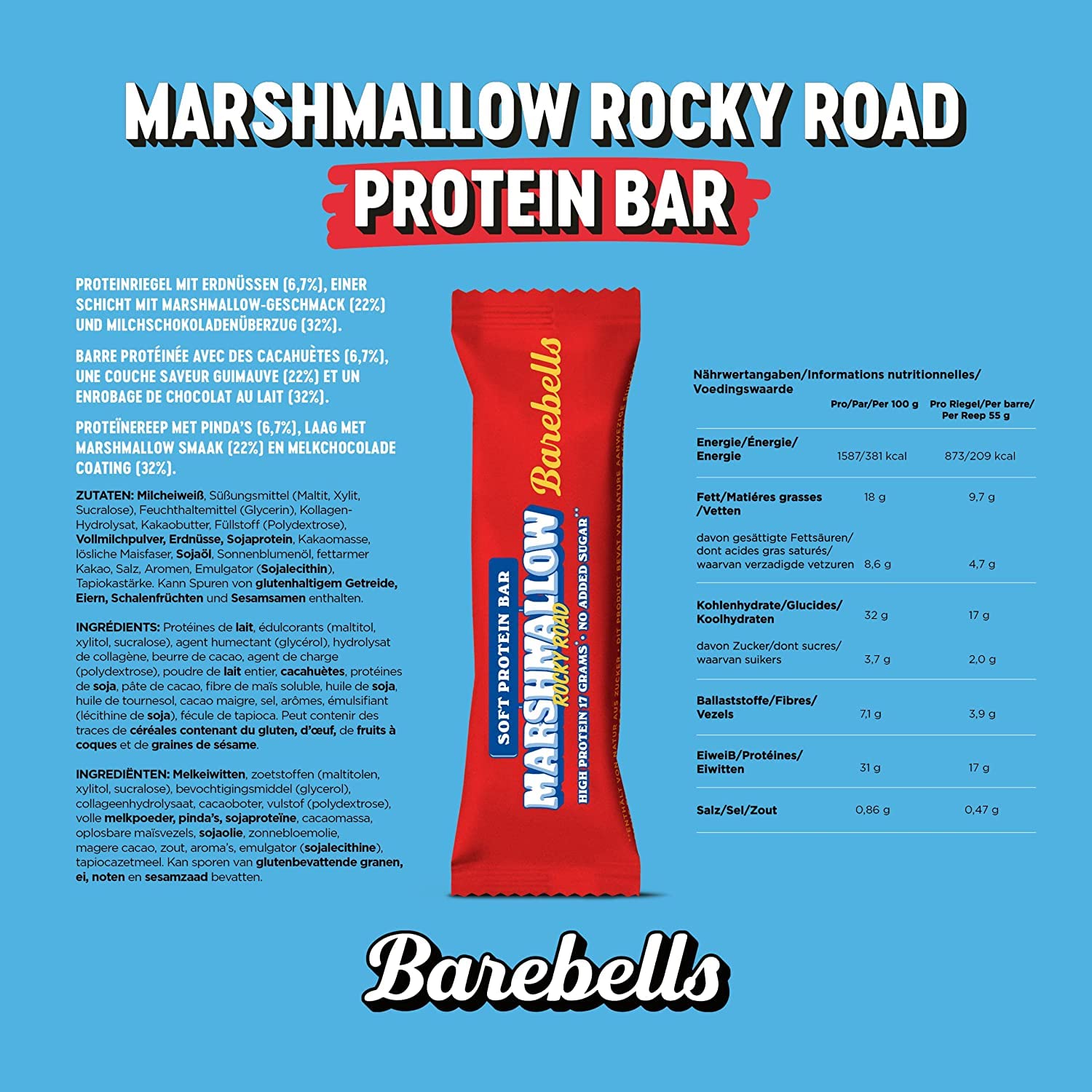 Barebells Soft Protein Bar - Protein Bars