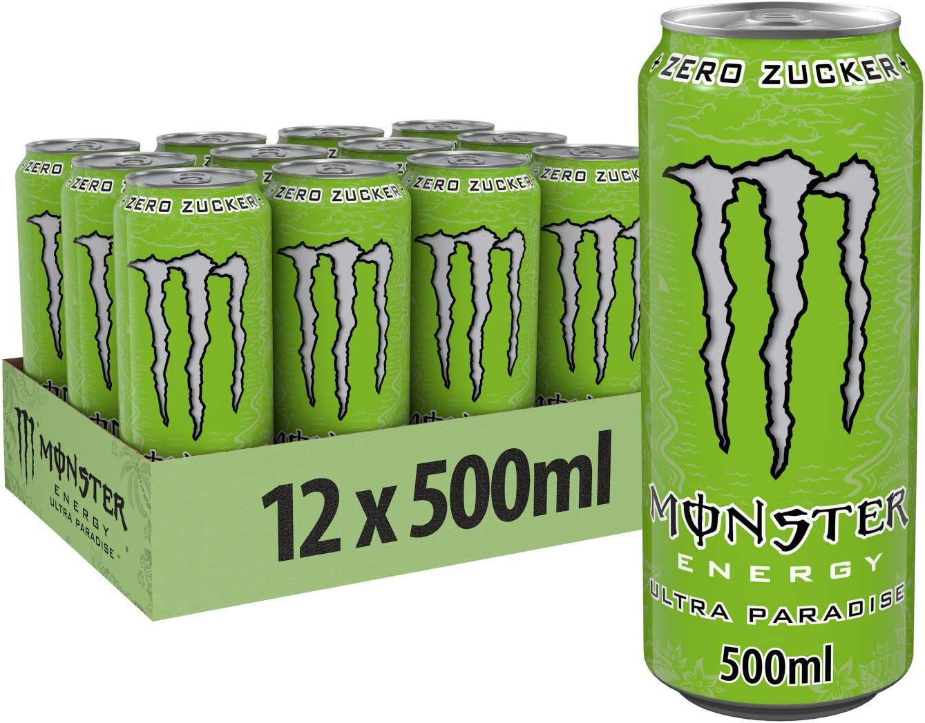 Monster Ultra - 12x500ml / Paradise - Energy Ready-to-Drinks