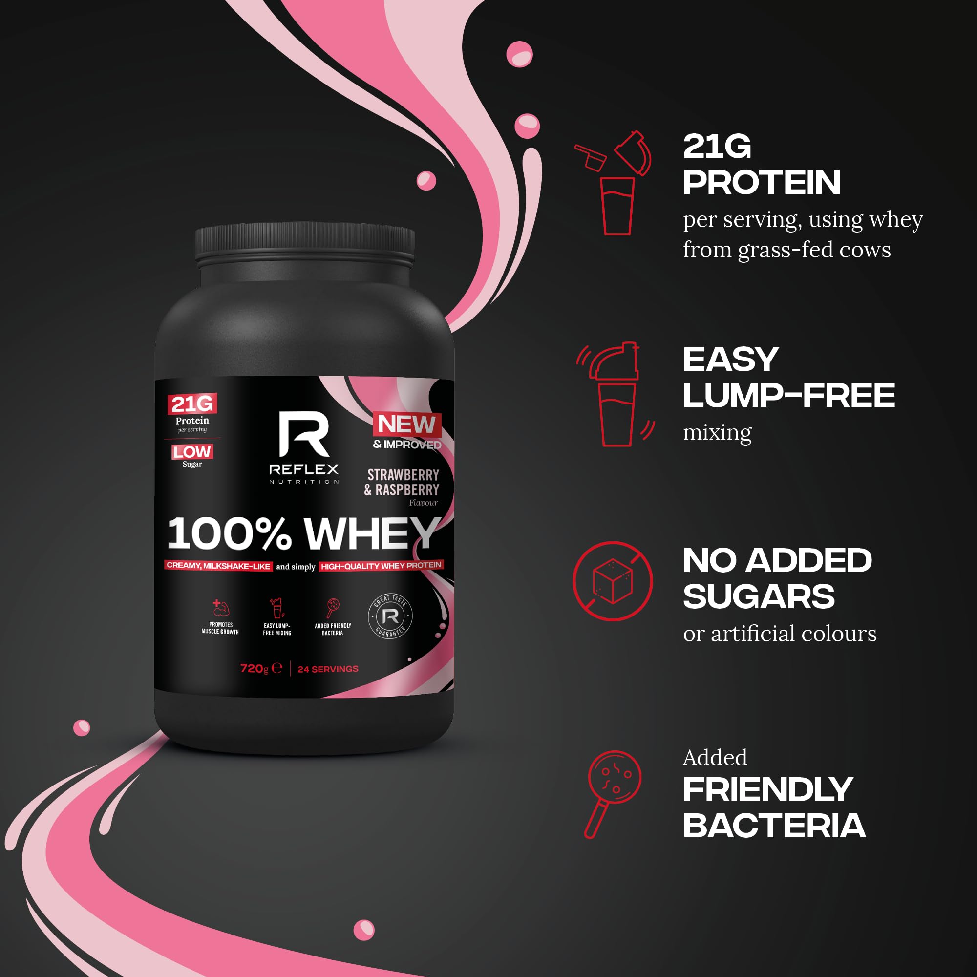 Reflex Nutrition 100% Whey - Whey Proteins