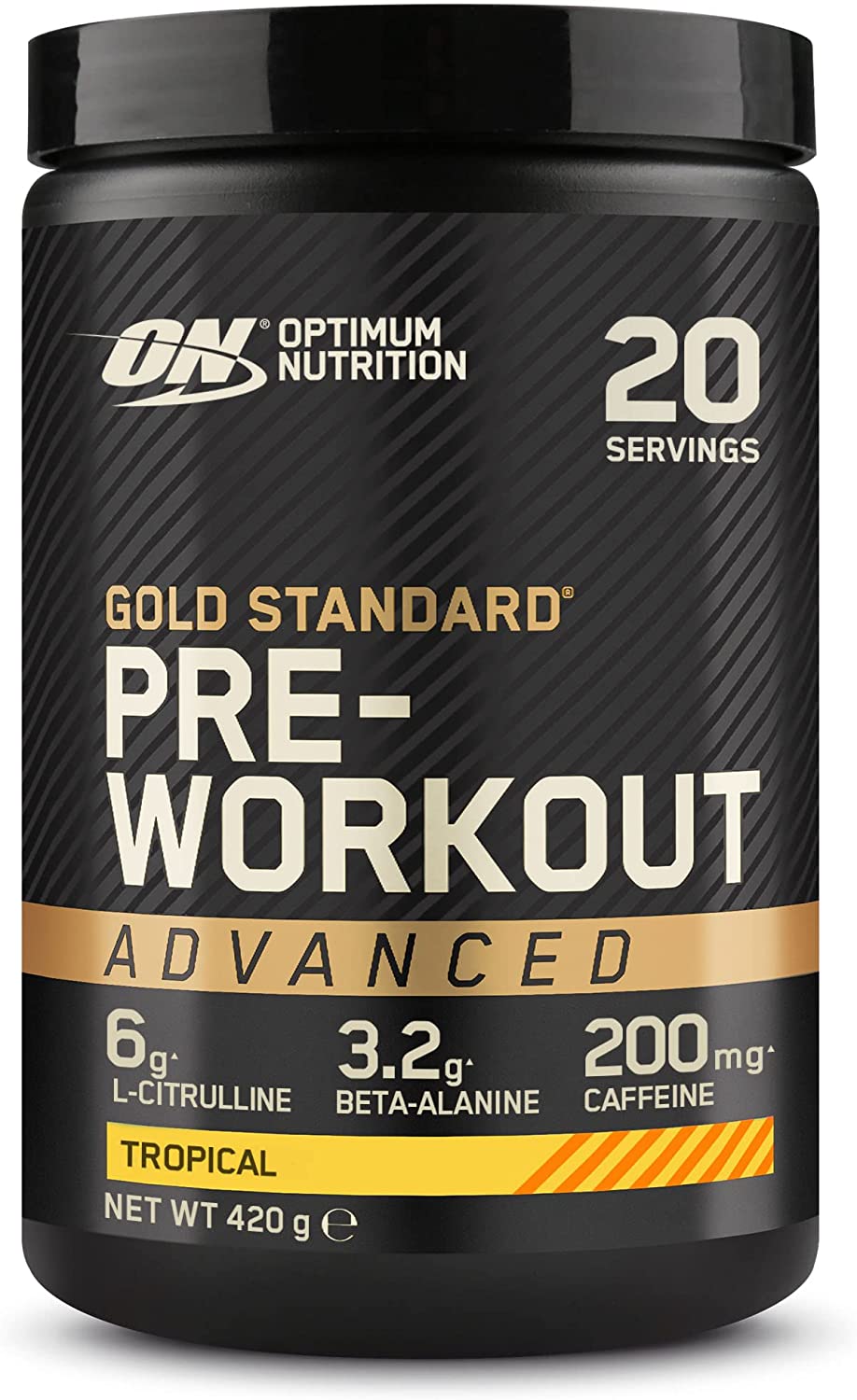 Optimum Nutrition Platinum Pre-Workout - 420g / Tropical - Pre-Workout Powder