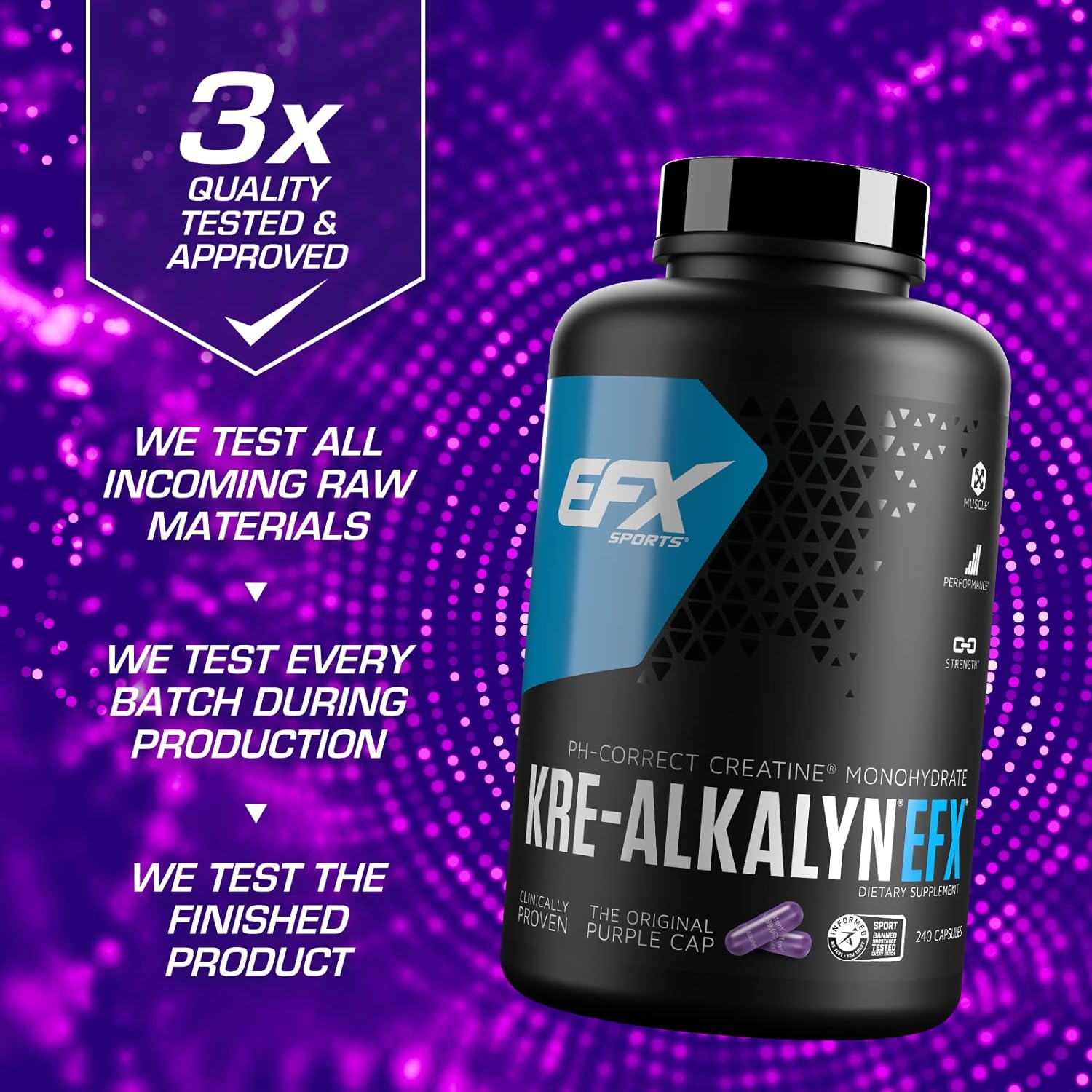 EFX Sports Kre-Alkalyn - Creatine