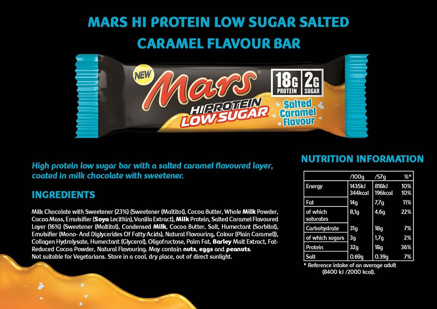 Mars Hi Protein Low Sugar - Protein Bars