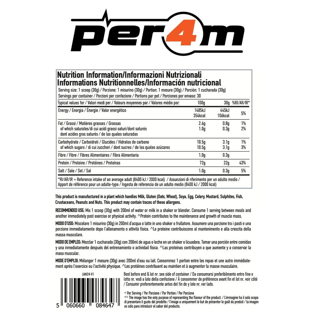 Per4m Advanced Whey Protein - Whey Protein Powder