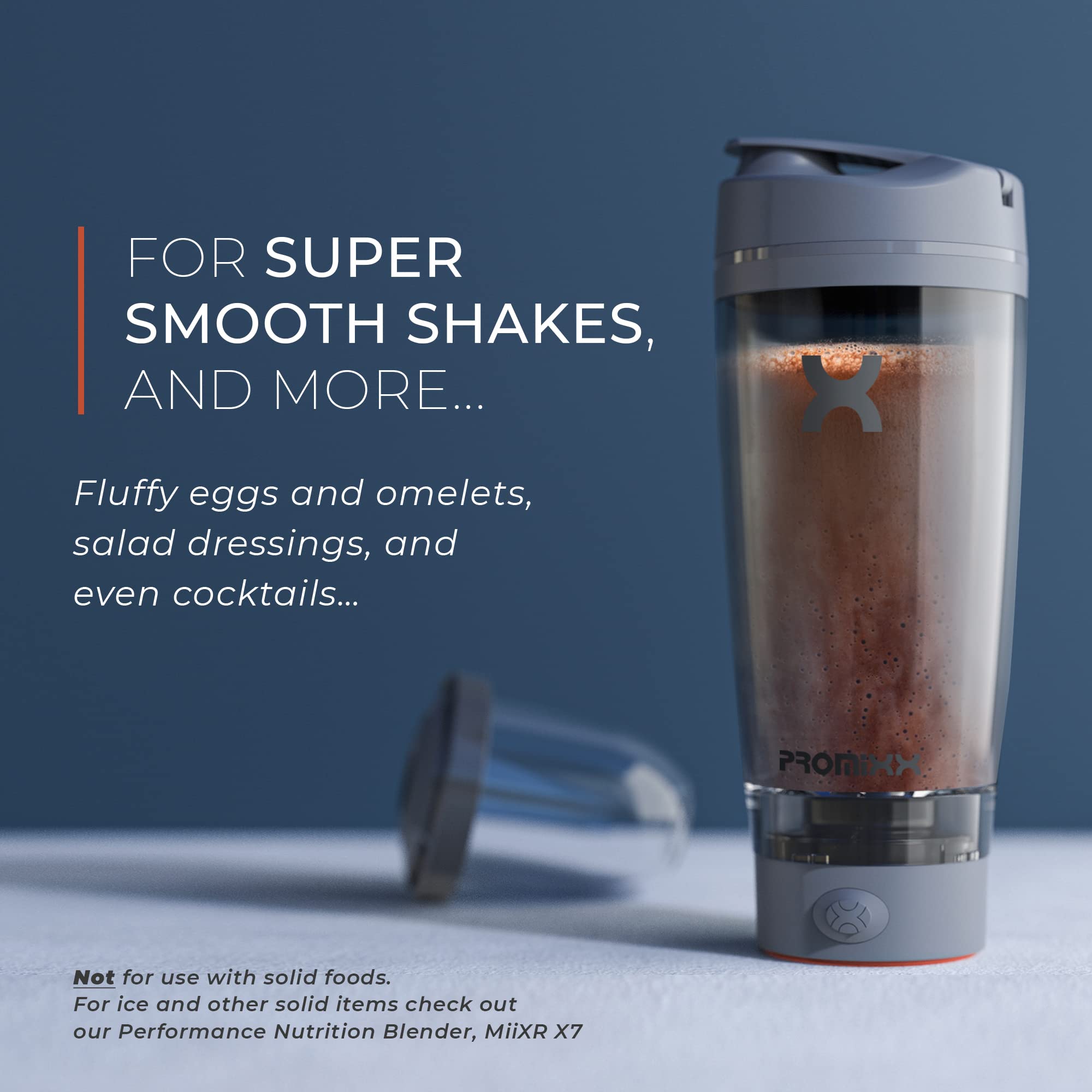 PROMiXX Pro Vortex Mixer - Shaker Bottle (Less Than 2 Litres)