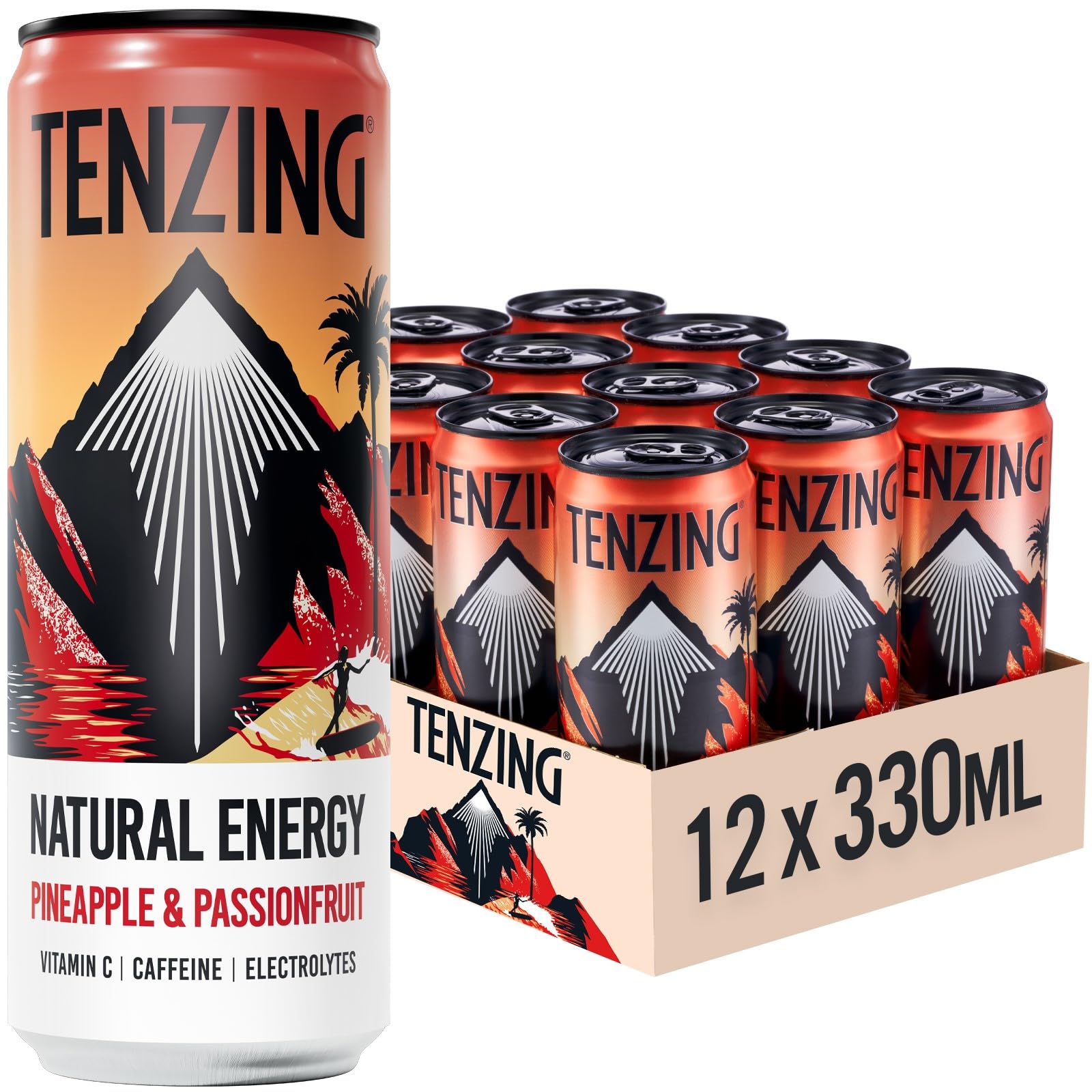 Tenzing Natural Energy 12x330ml