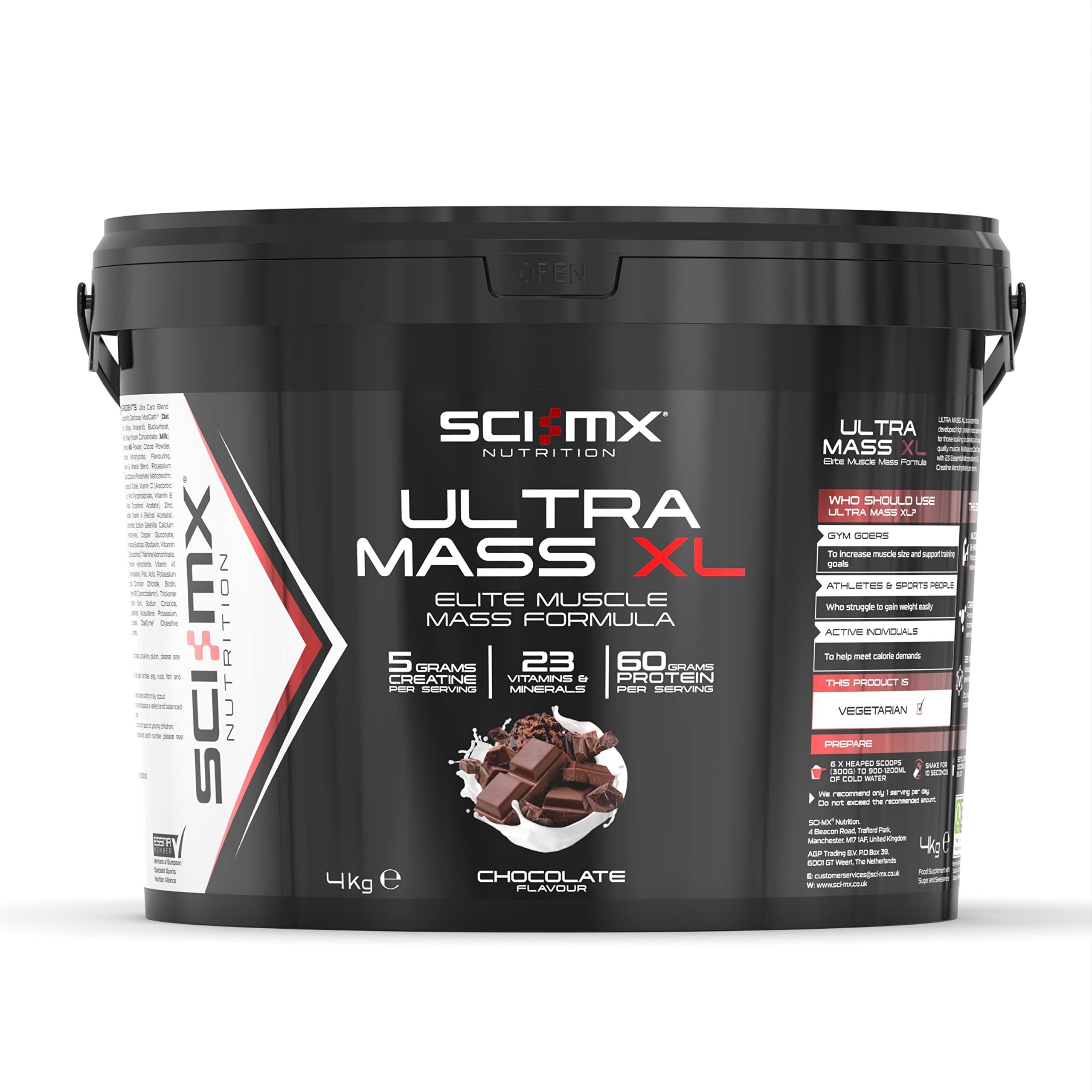 SCI-MX Ultra Mass XL - Weight Gainer Powder