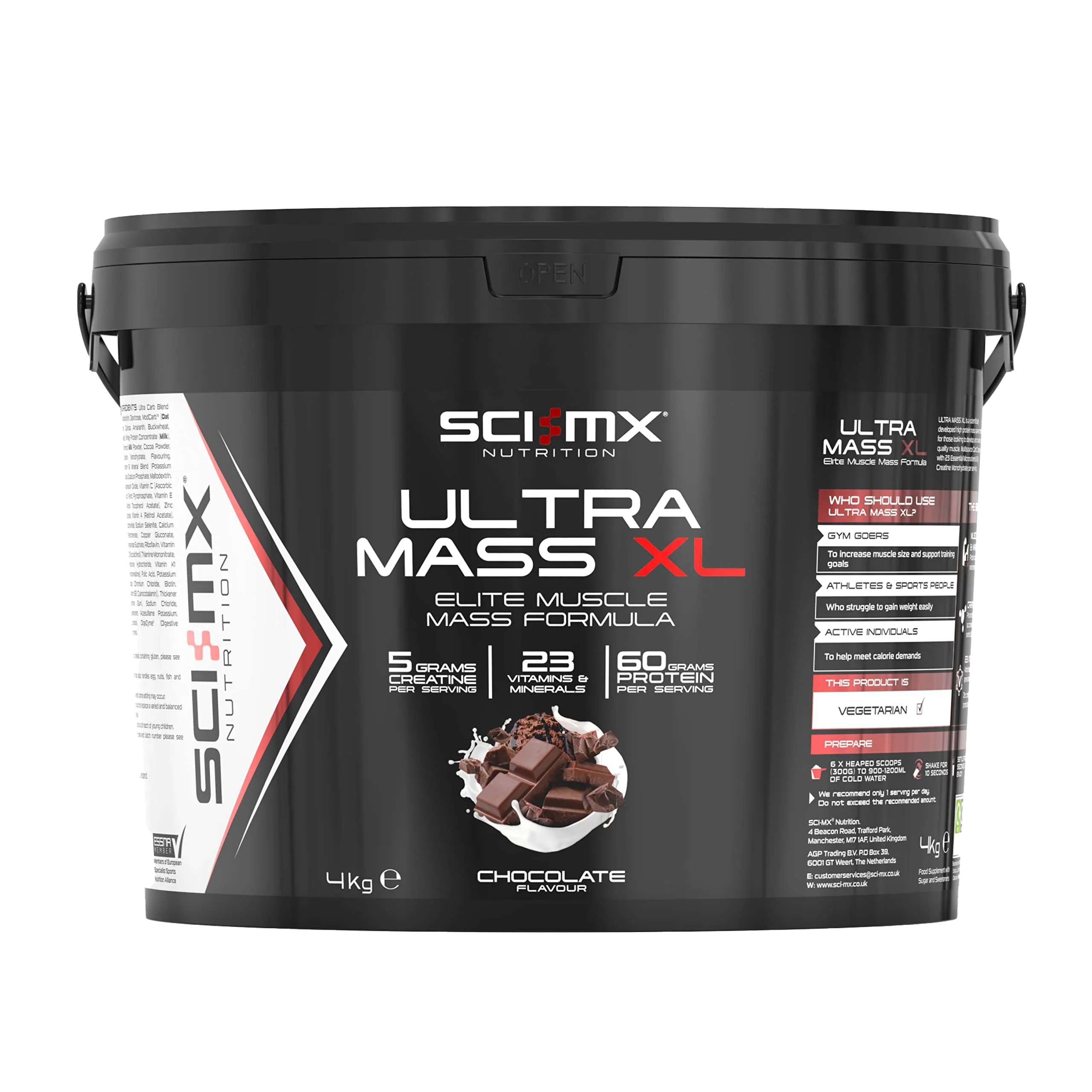 SCI-MX Ultra Mass XL - Weight Gainer Powder