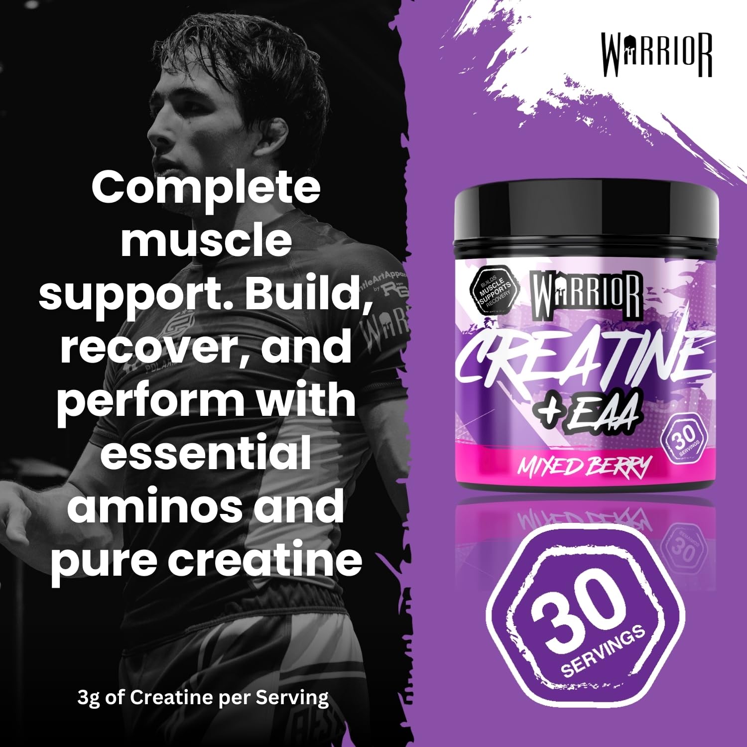 Warrior Creatine Plus EAA - Creatine Powder
