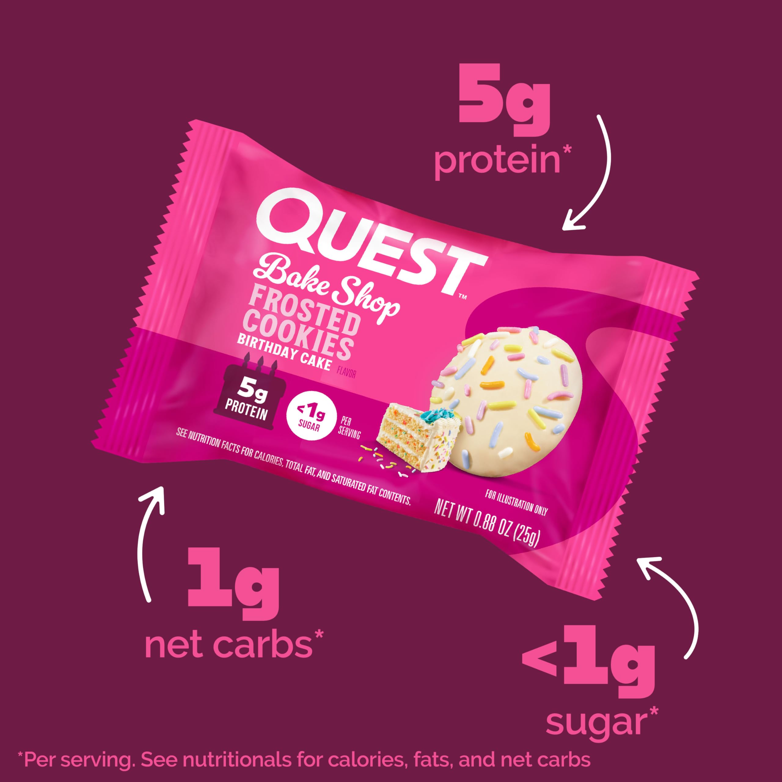 Quest Nutrition Bakeshop Frosted Cookie - MyGymSupplements