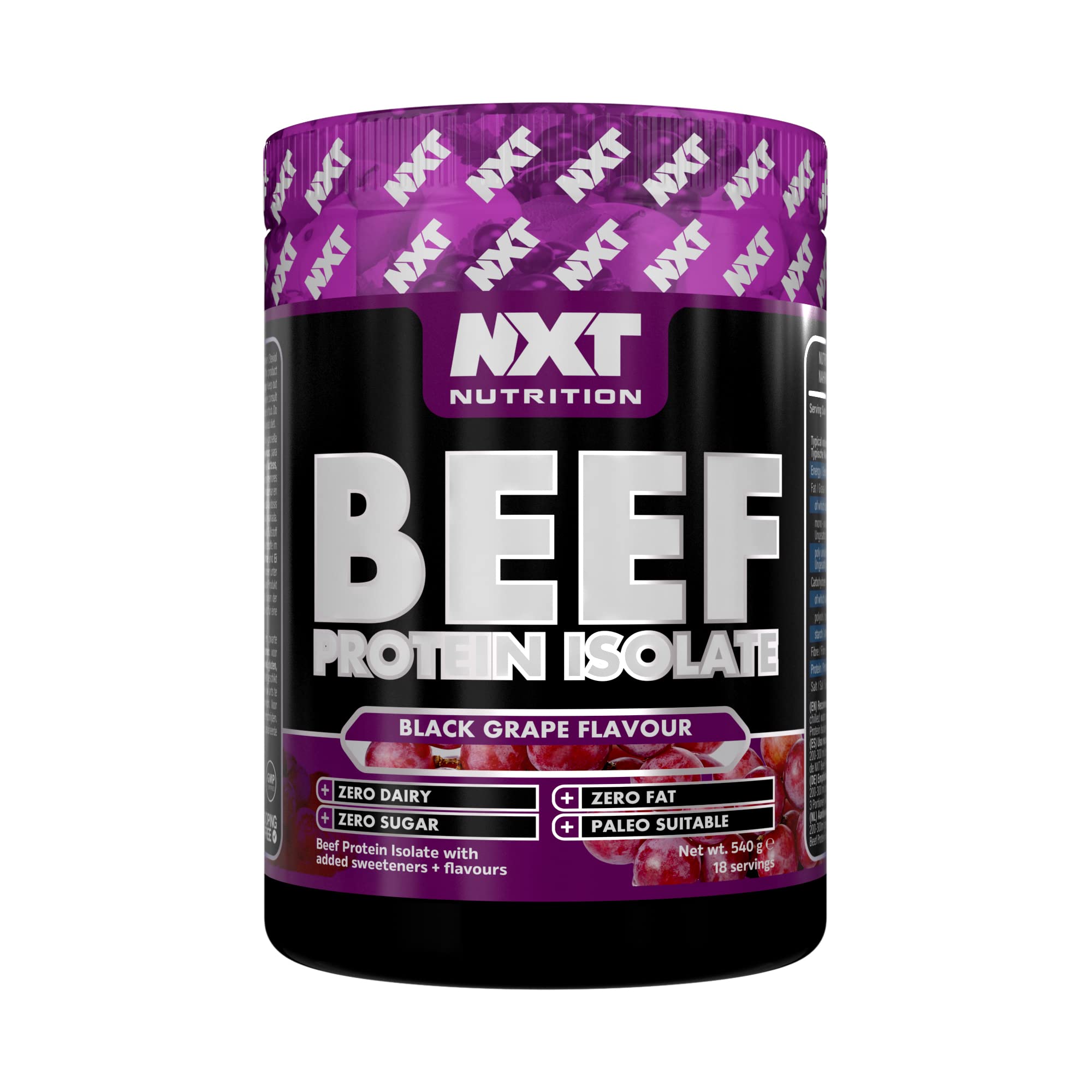 NXT Nutrition Beef Protein Isolate 540g