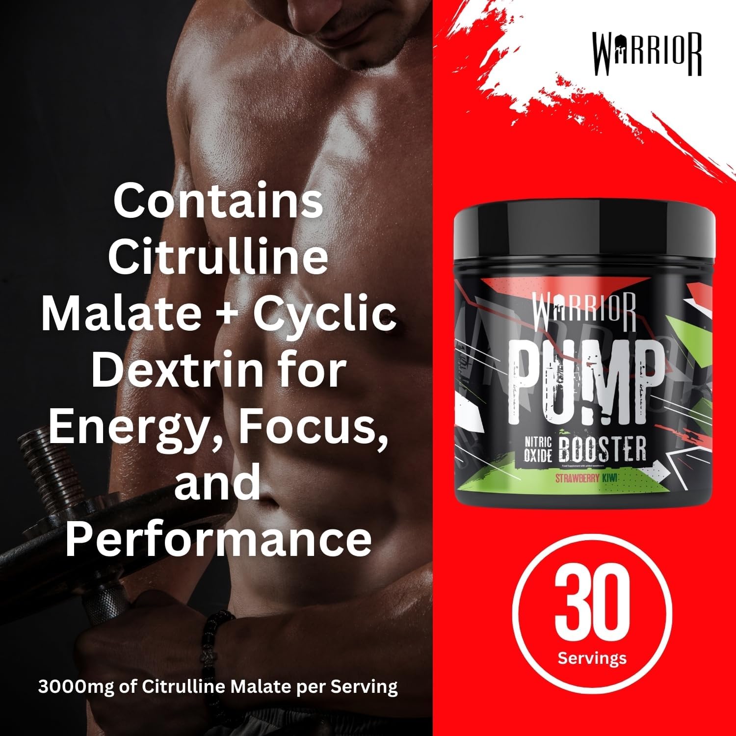 Warrior PUMP - Pre-Workout Powder