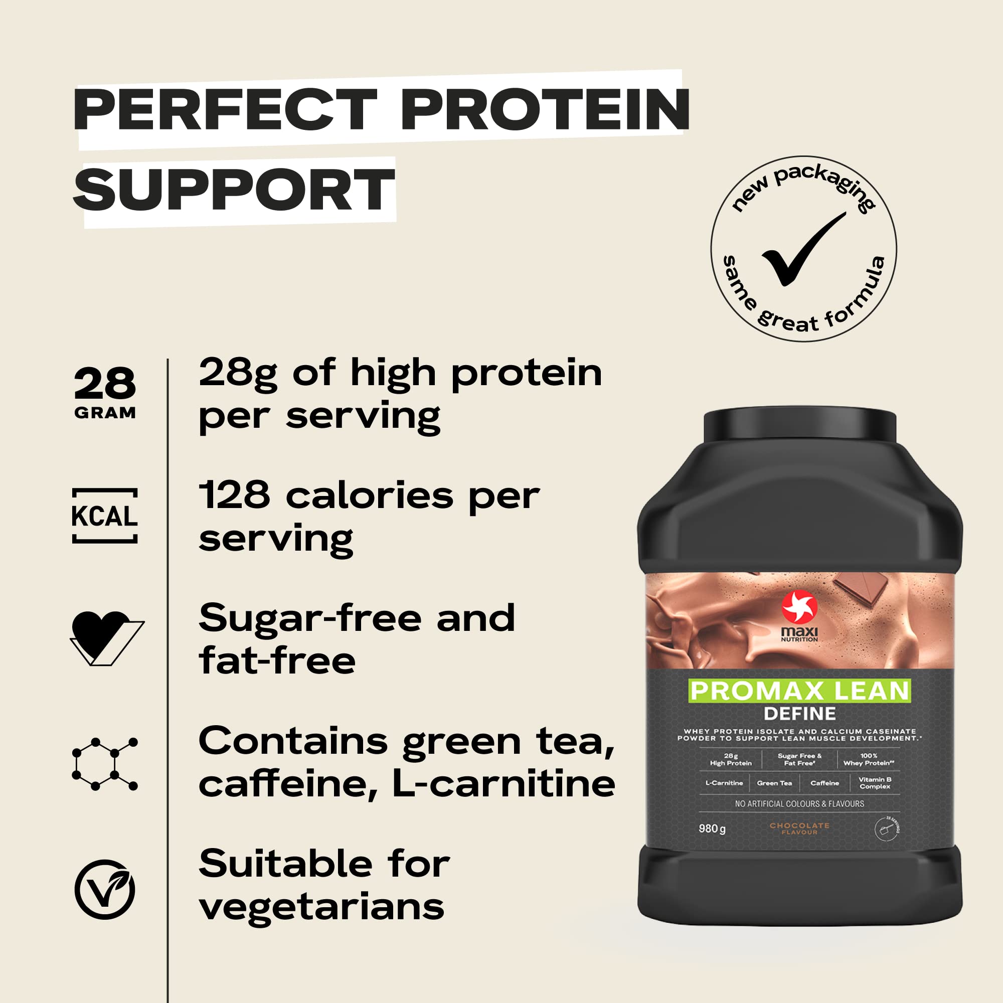 MaxiNutrition Promax Lean - Diet Whey Protein Powder