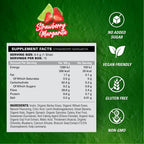 EHP Labs OxyGreens 15 Stick Pack 15x127.5g Strawberry Margarita - Spirulina