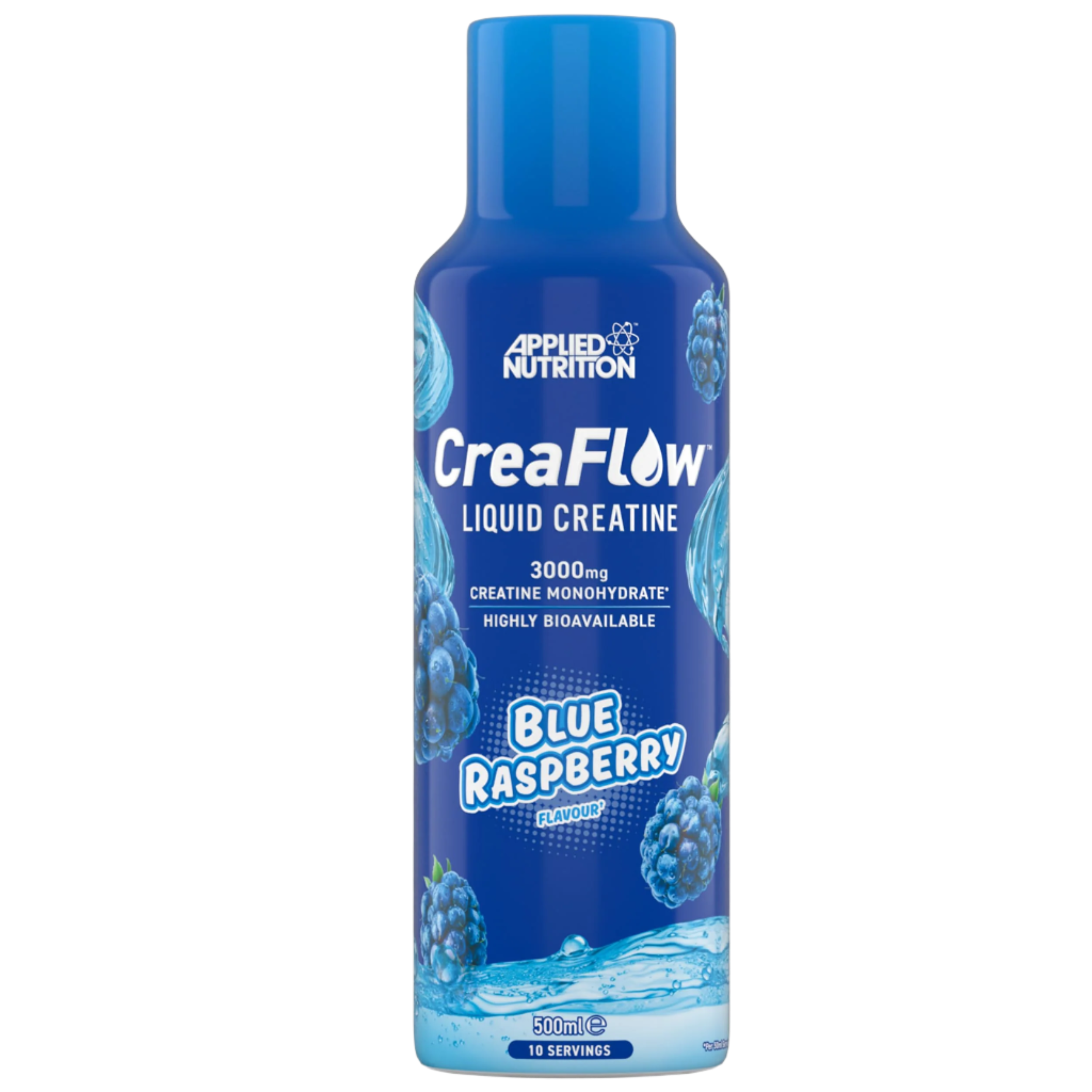Applied Nutrition Crea Flow Liquid Creatine - 500ml / Blue Raspberry - Creatine Liquid