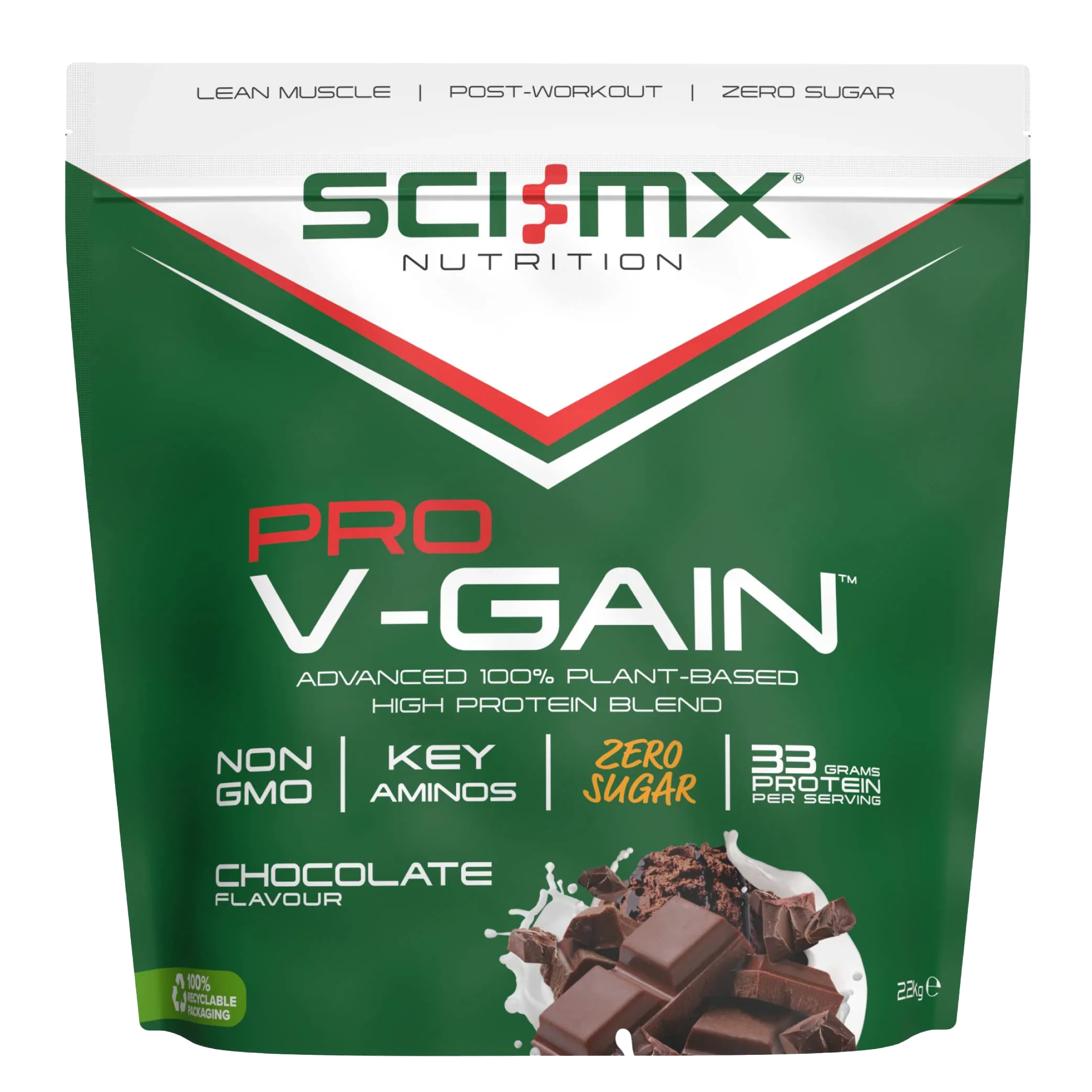 Sci-MX V-Gain - Vegan Weight Gainer Powder
