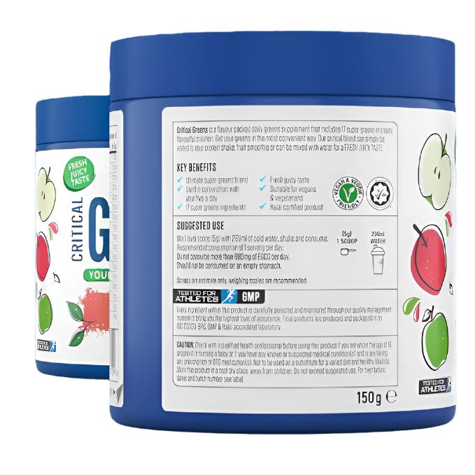 Applied Nutrition Critical Greens - 250g - Greens Powder