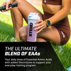 XTEND EAAS shaker bottle with light purple liquid and white lid for workout recovery