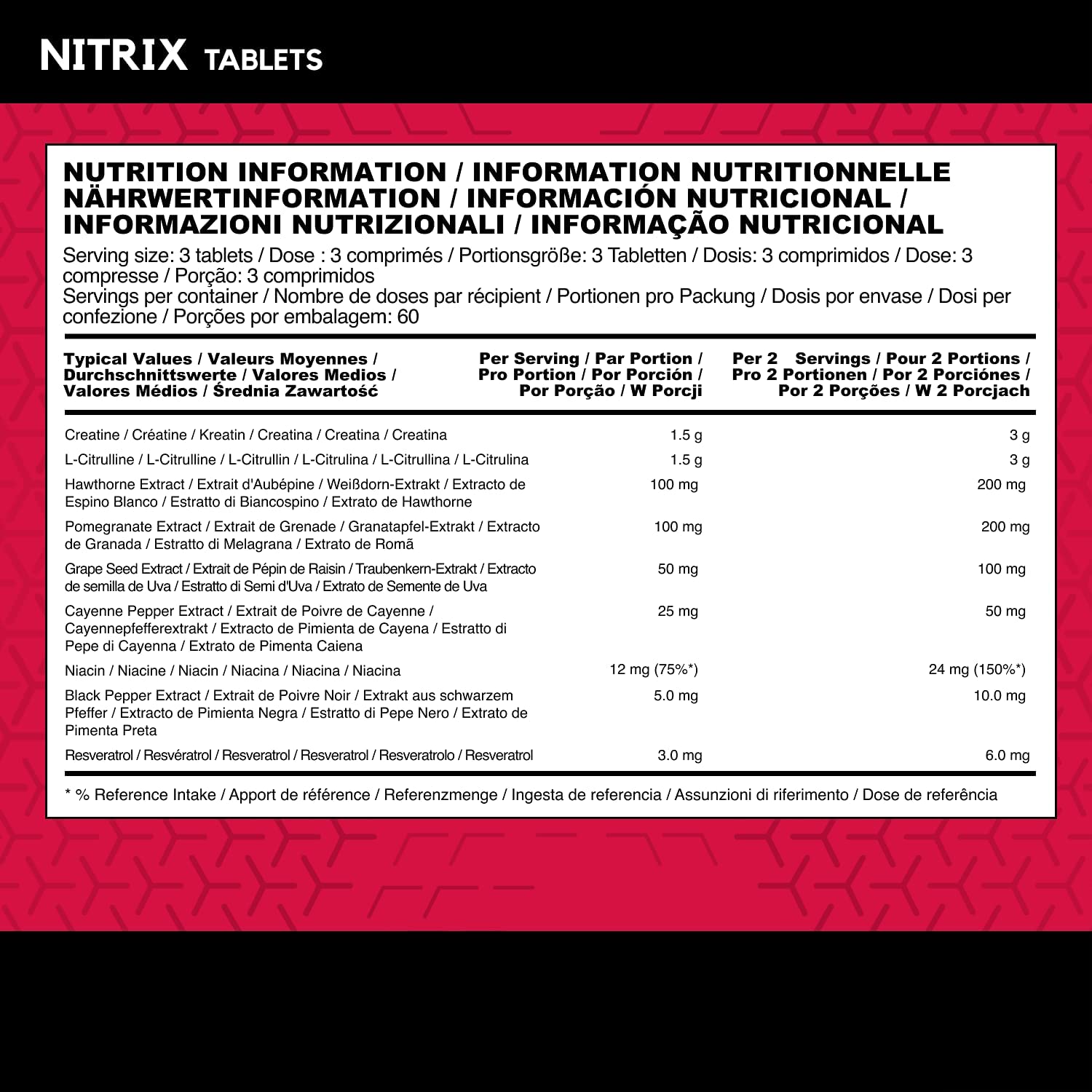 BSN Nitrix 2.0 - 180 Caps - Creatine