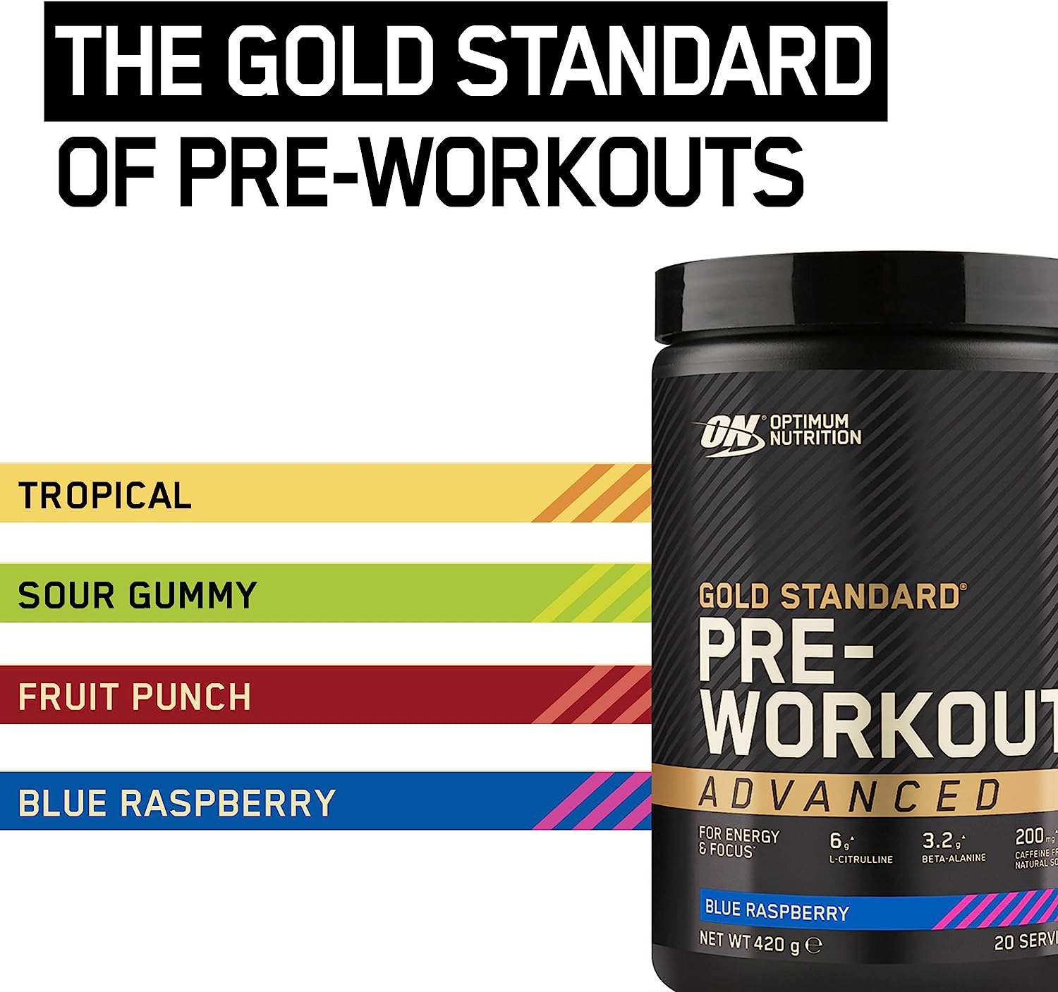 Optimum Nutrition Platinum Pre-Workout - Pre-Workout Powder