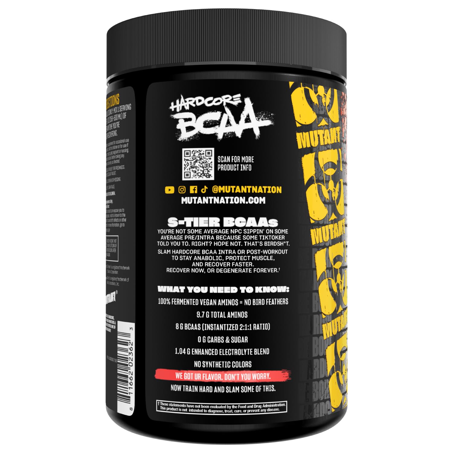 Mutant Hardcore BCAA 390g Watermelon
