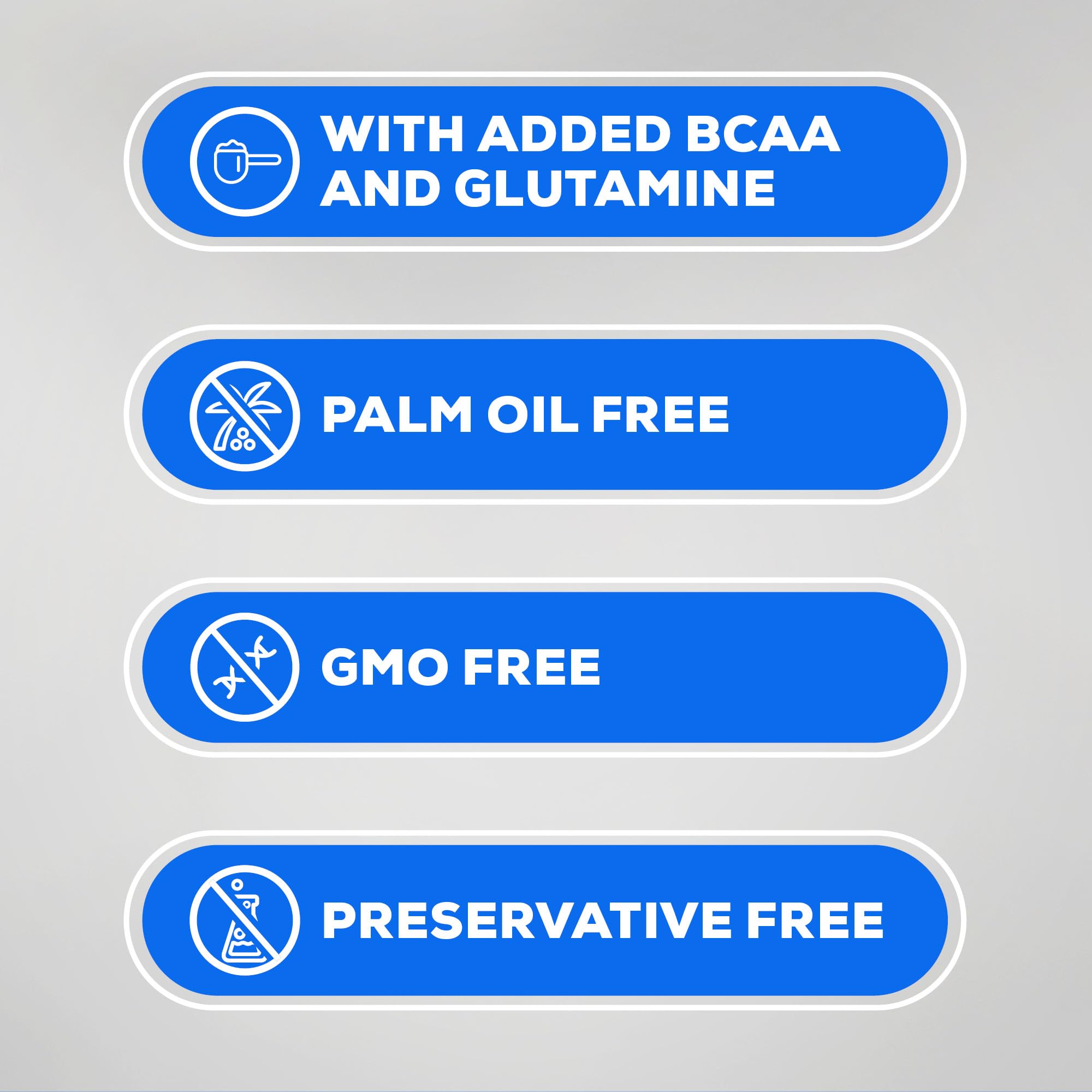 Blue and white labels on Biotech USA Iso Whey Zero Lactose Free protein powder
