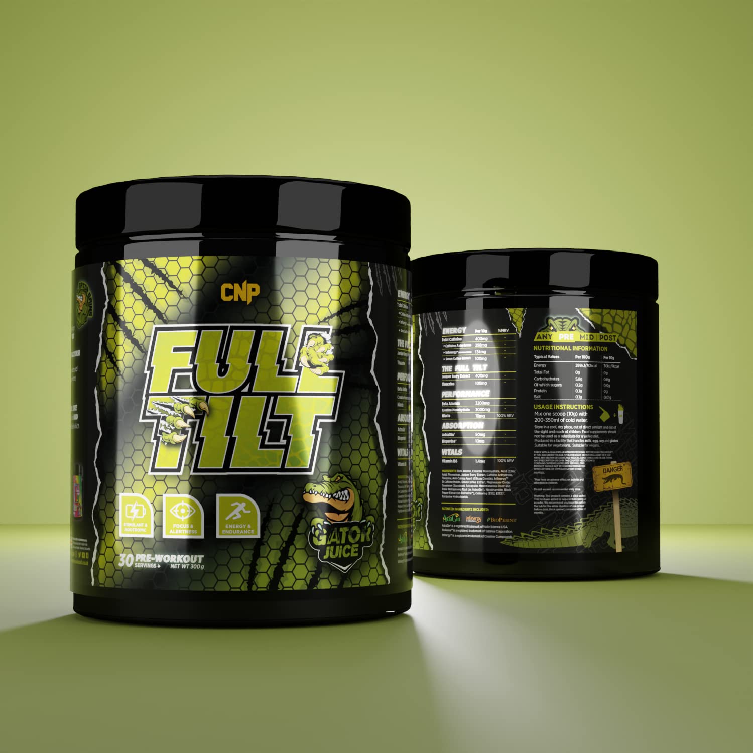 CNP Full Tilt - Pre-Workout Powder