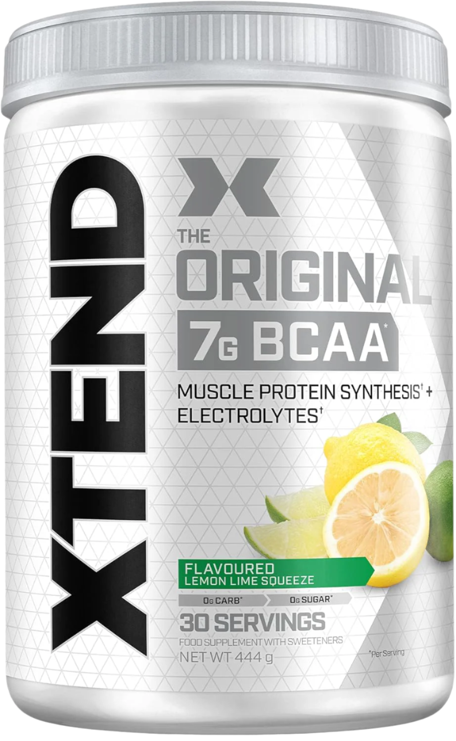 XTEND BCAA - 444g / Lemon Lime - BCAAs