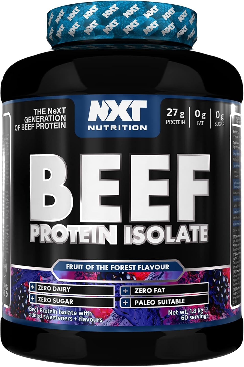 NXT Nutrition Beef Protein Isolate 1.8kg