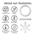 Nutriburst True Radiance - 60 Gummies / Blueberry - Vegan Collagen Gummies