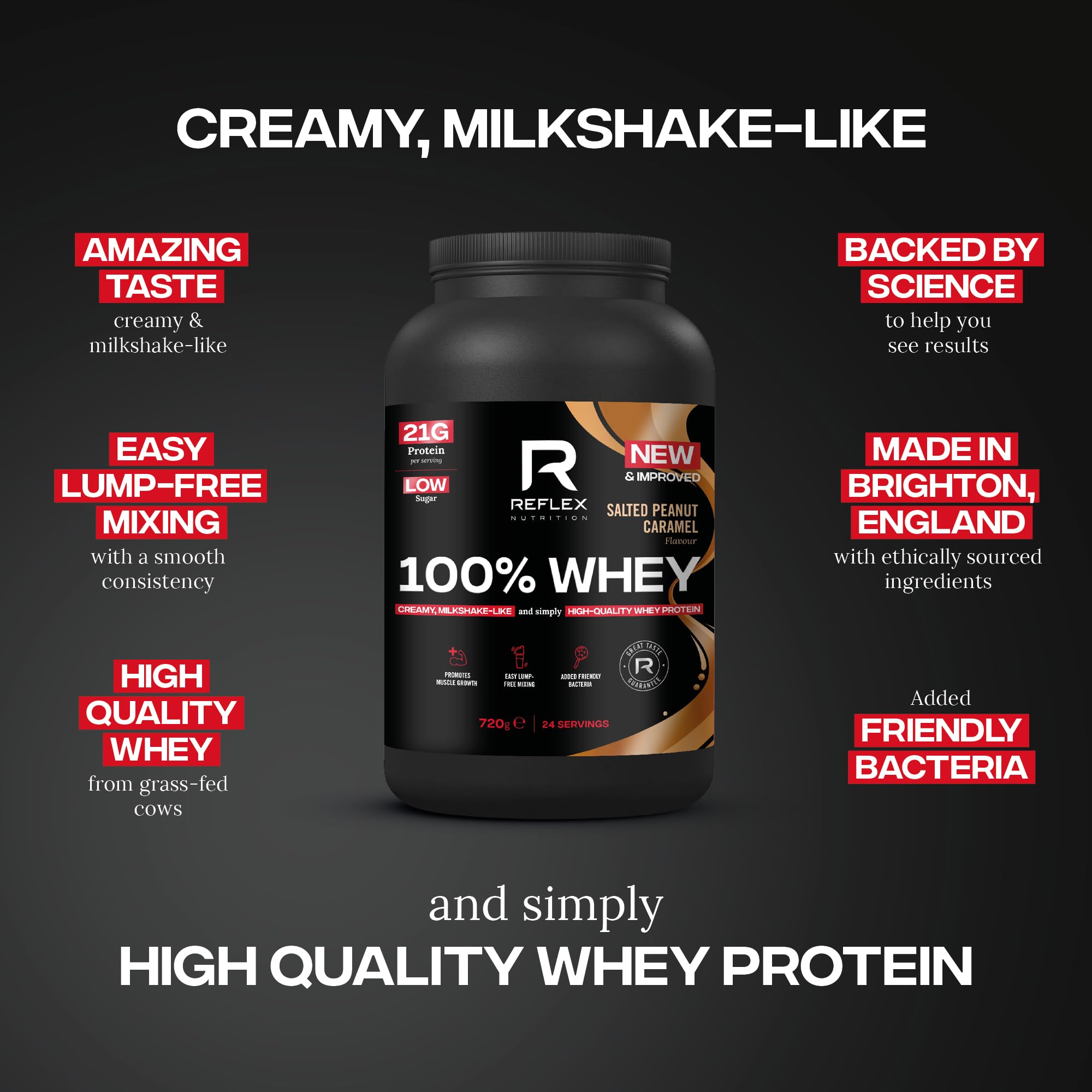 Reflex Nutrition 100% Whey - Whey Proteins