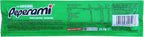 Green Peperami snack stick from Peperami Salami product line, tasty and spicy snack