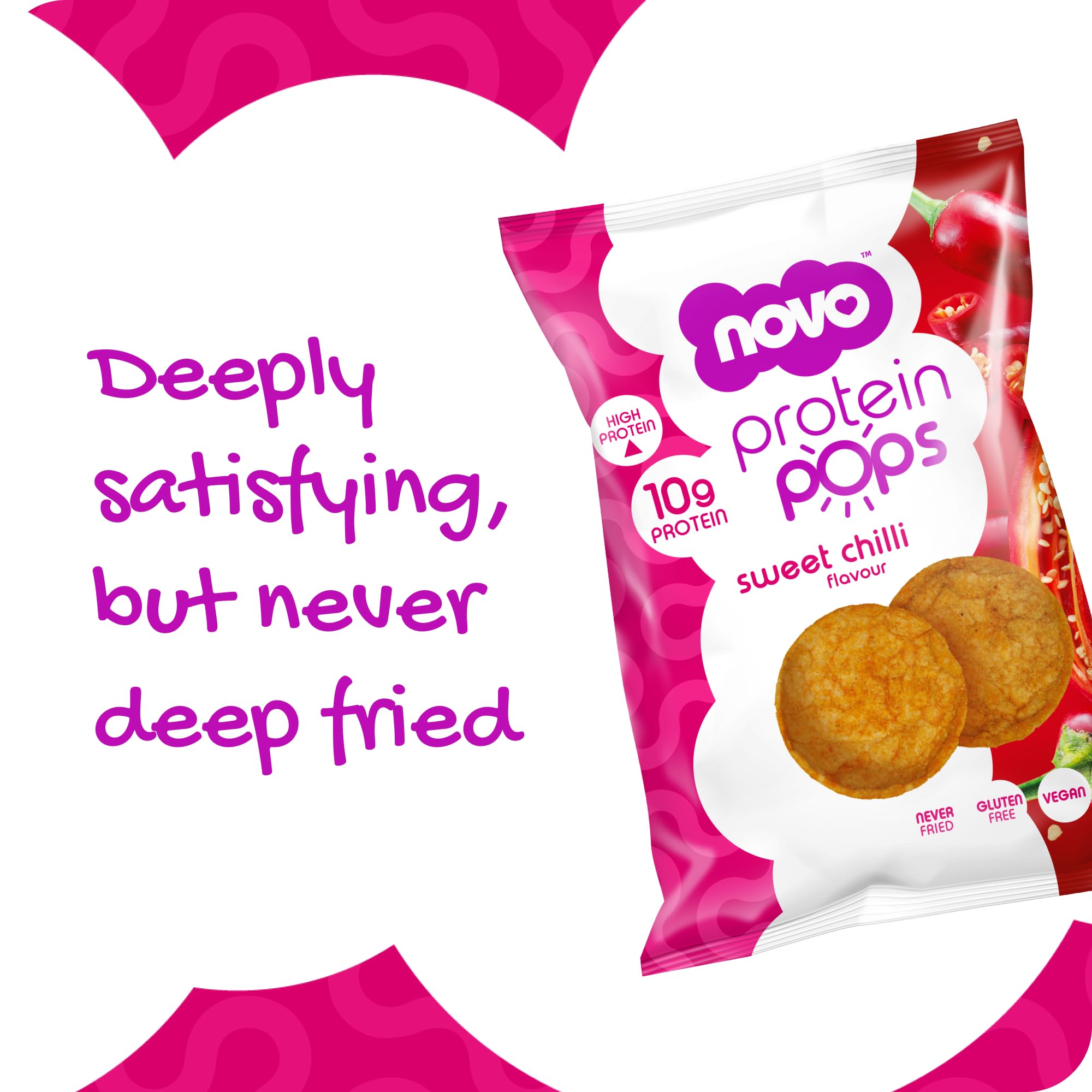 Novo Nutrition Novo Protein Pops - Protein Crisps