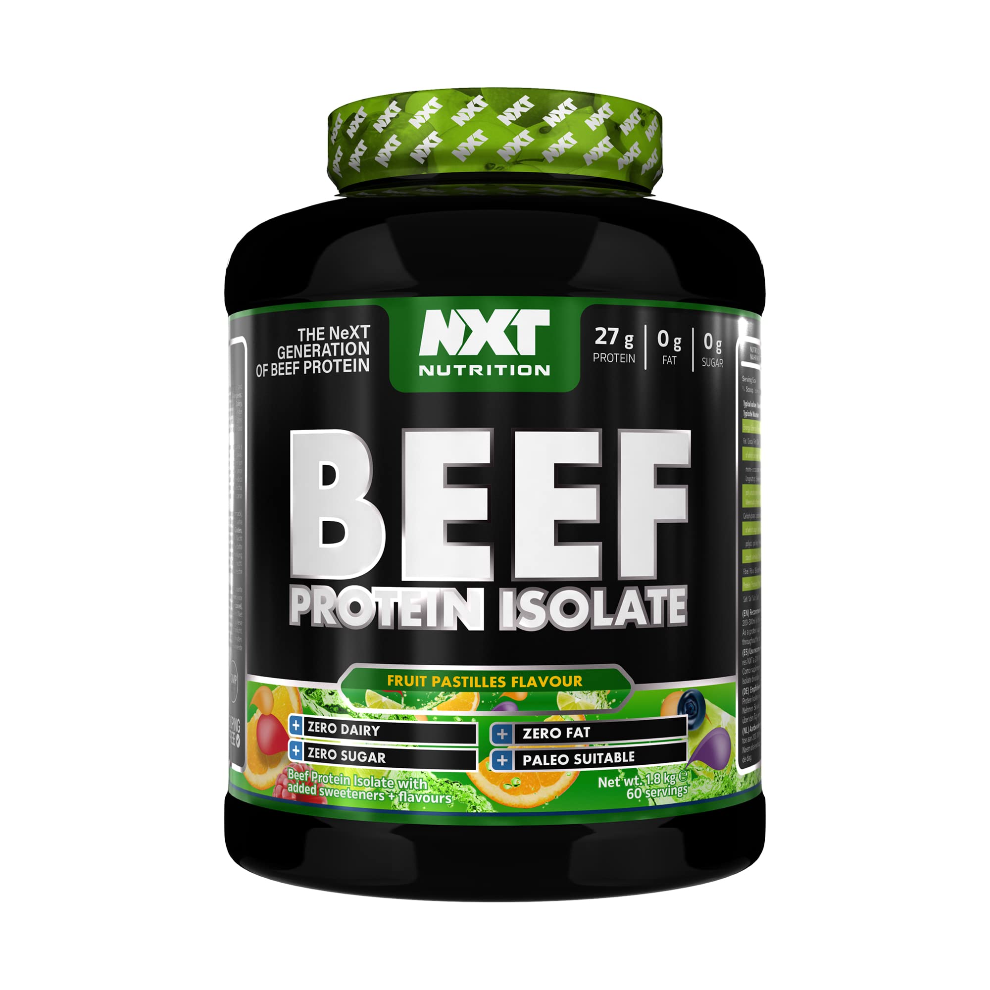 NXT Nutrition Beef Protein Isolate 1.8kg