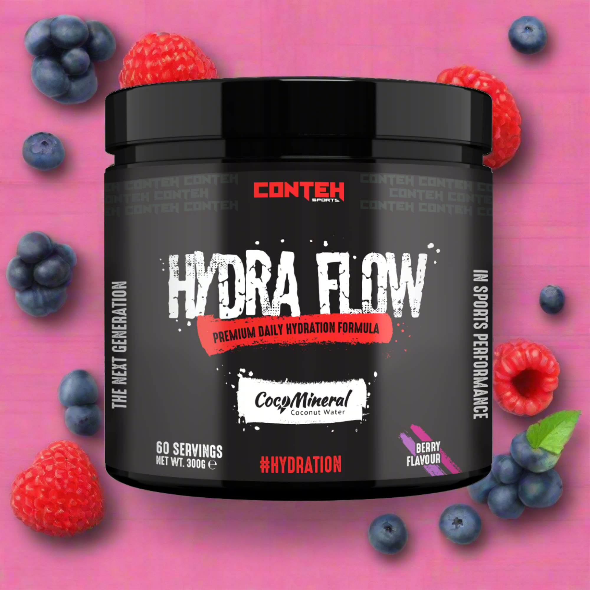 Conteh Sports Hydra Flow - Hydration Powder